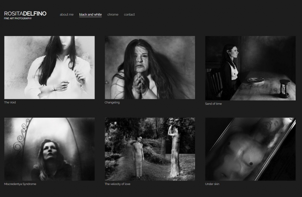 example website of Rosita Delfino