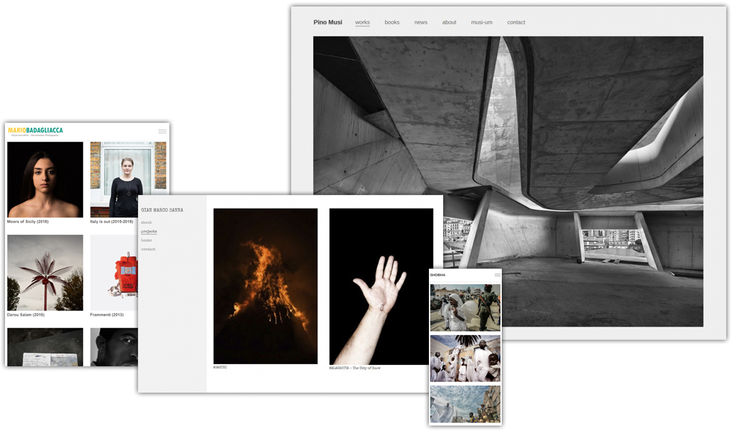 build free website for photographer, architect, artist, designer or for your business