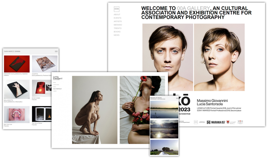 build free website for photographer, architect, artist, designer or for your business